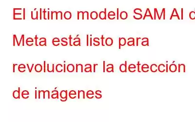 El último modelo SAM AI de Meta está listo para revolucionar la detección de imágenes