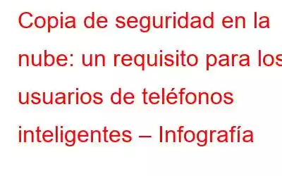 Copia de seguridad en la nube: un requisito para los usuarios de teléfonos inteligentes – Infografía