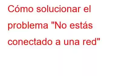 Cómo solucionar el problema 