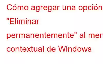 Cómo agregar una opción 