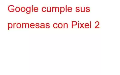 Google cumple sus promesas con Pixel 2