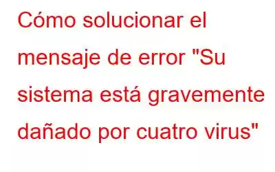 Cómo solucionar el mensaje de error 