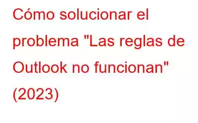 Cómo solucionar el problema 