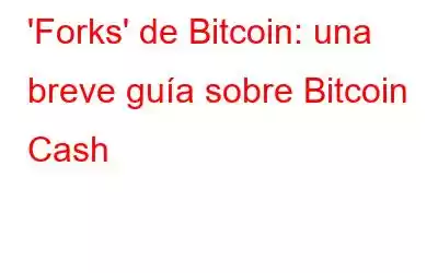 'Forks' de Bitcoin: una breve guía sobre Bitcoin Cash