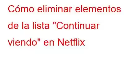 Cómo eliminar elementos de la lista 